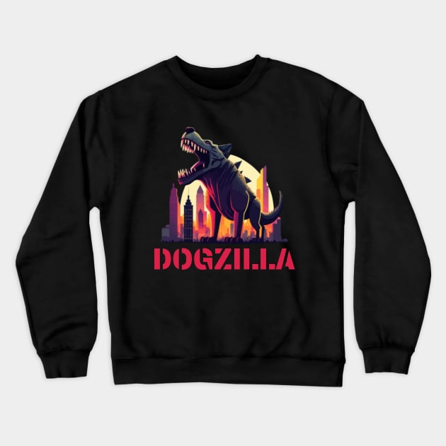 DOGZILLA Crewneck Sweatshirt by ElRyan